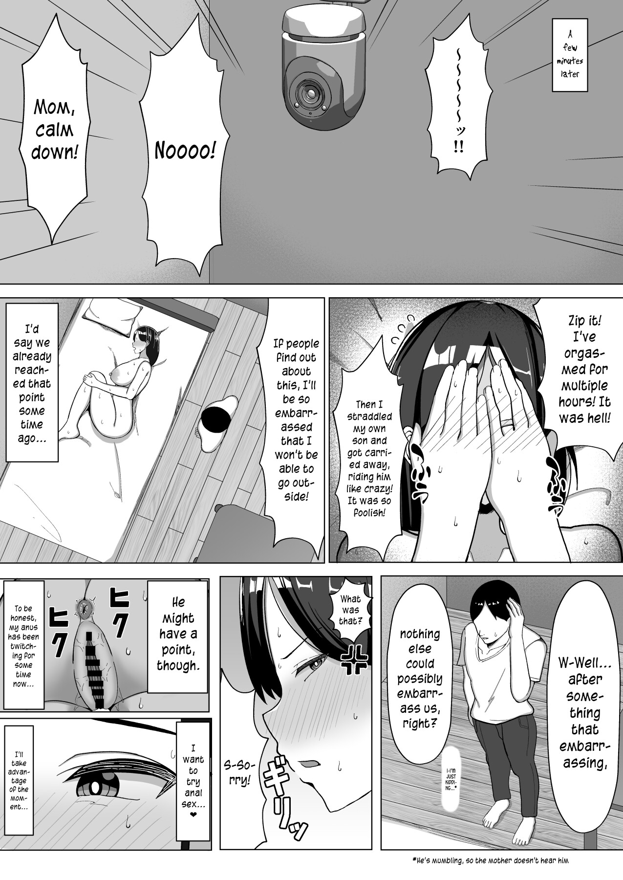 Hentai Manga Comic-A Room I Can't Leave Without Having Incestuous Sex With My Mom: My Nagging Mother and Rebellious Me-Chapter 2-33